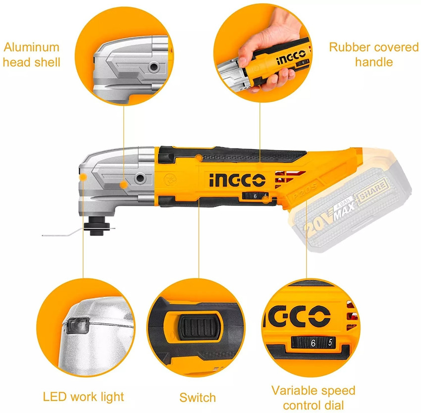 Ingco cmli2001 oscillating multi tool sales
