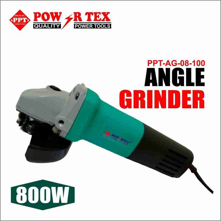 POWERTEX PPT AG 08 100 Angle Grinder Price in India Buy POWERTEX PPT AG 08 100 Angle Grinder online at Flipkart