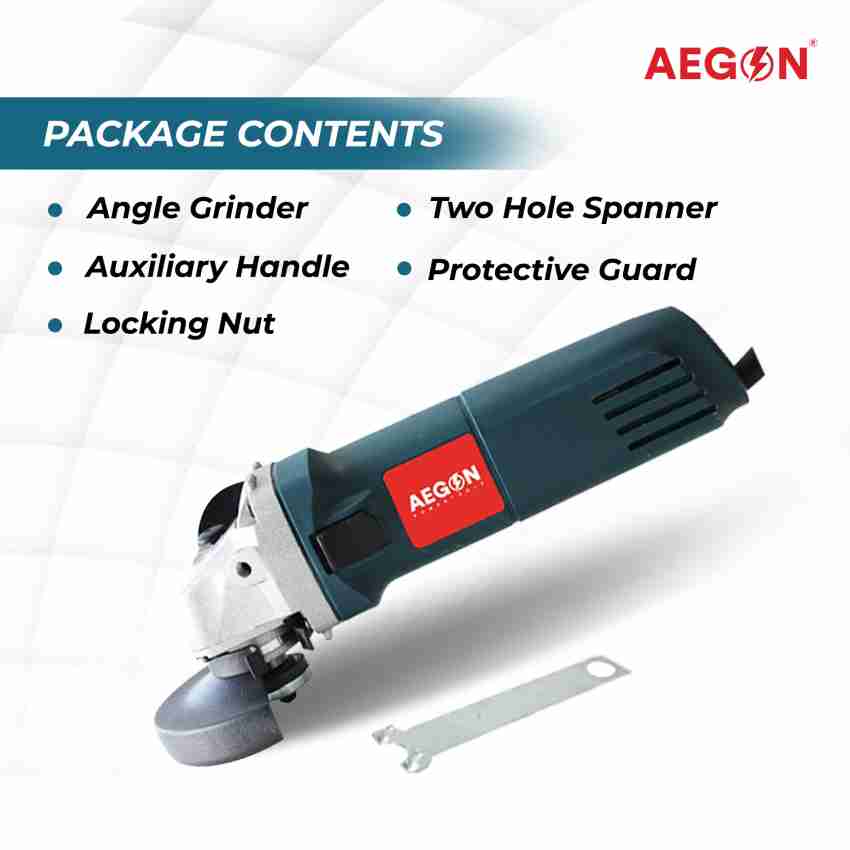 Buy Aegon AG100 - Heavy-Duty Versatile Multipurpose Angle Grinder