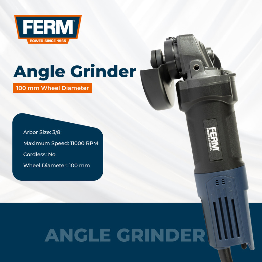 FERM AGM1122P Angle Grinder Price in India Buy FERM AGM1122P Angle Grinder online at Flipkart