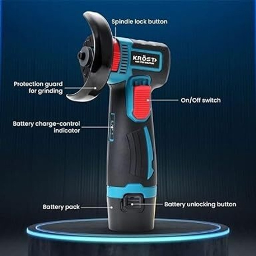 12 volt clearance angle grinder