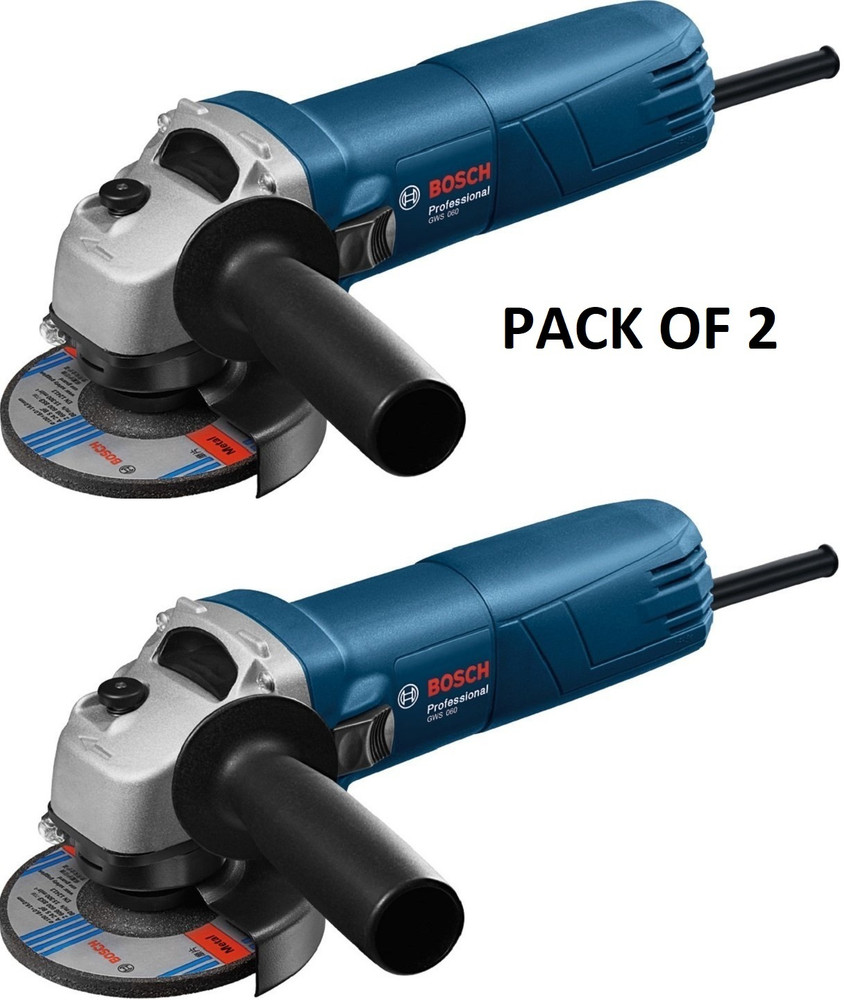 BOSCH PACK OF 2 GWS 600 professional Angle Grinder for Metal Working Angle Grinder Price in India Buy BOSCH PACK OF 2 GWS 600 professional Angle Grinder for Metal Working Angle