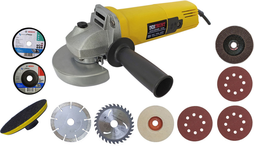 Buffing outlet grinder machine