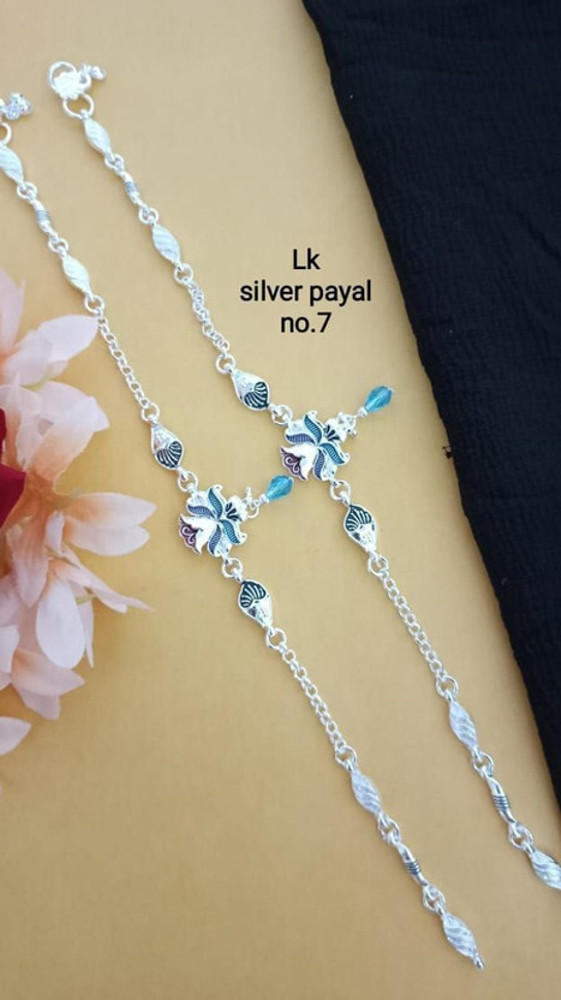 Fancy silver payal shop