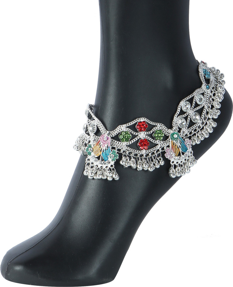 Kuldeep Payal Alloy Anklet Price in India Buy Kuldeep Payal