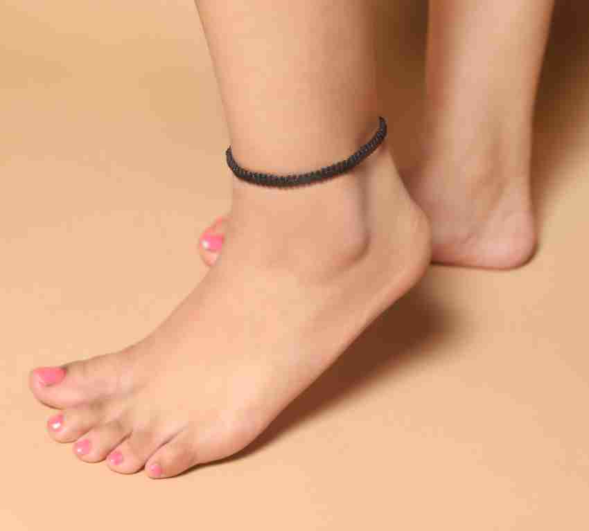 Handmade anklet with deals thread