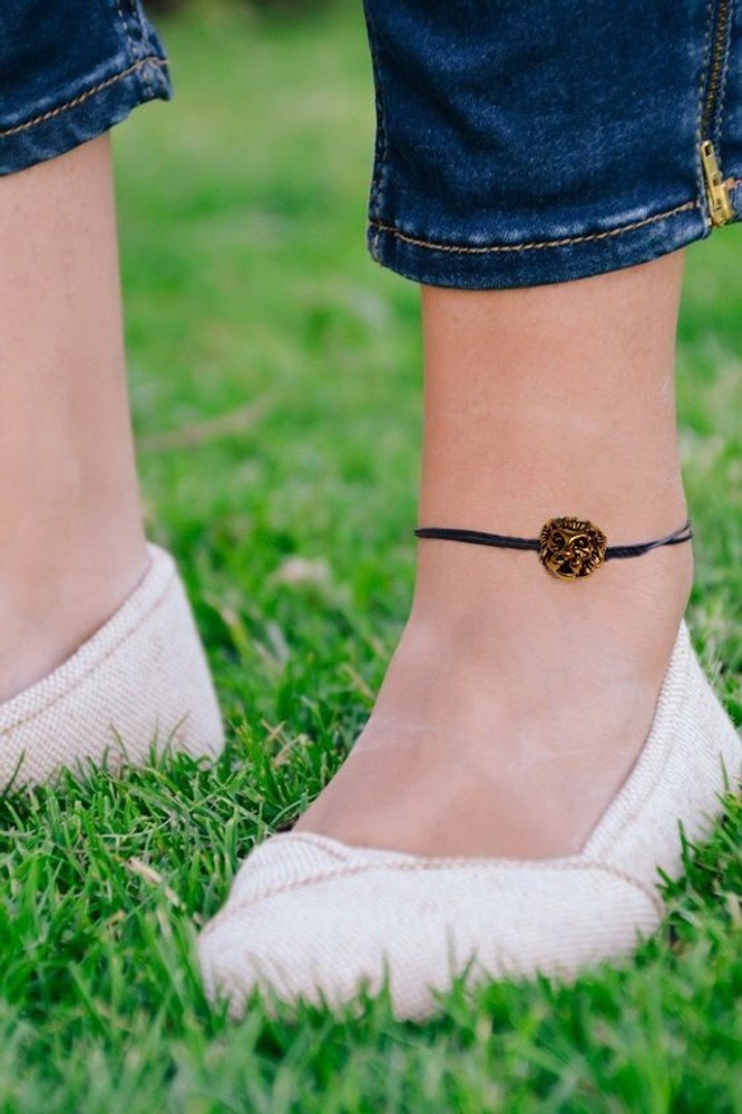 Lion anklet store