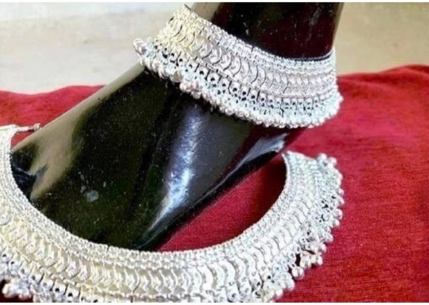 Silver payal kalyan clearance jewellers