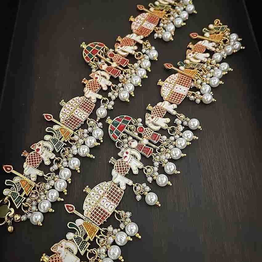 RADHE ENTERPRISE Doli Barat Payal Brass Anklet Brass Anklet Price in India Buy RADHE ENTERPRISE Doli Barat Payal Brass Anklet Brass Anklet Online at Best Prices in India Flipkart