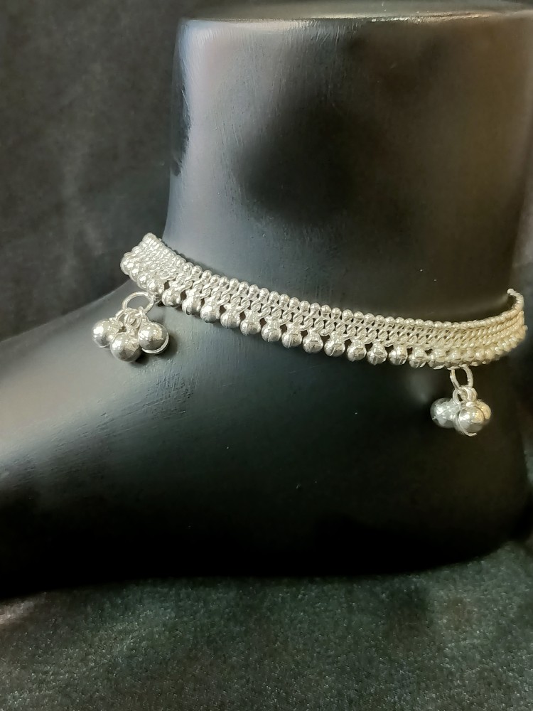 Baby silver hot sale leg chain