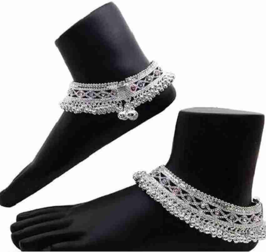 Kalyan jewellers anklets on sale designs with price