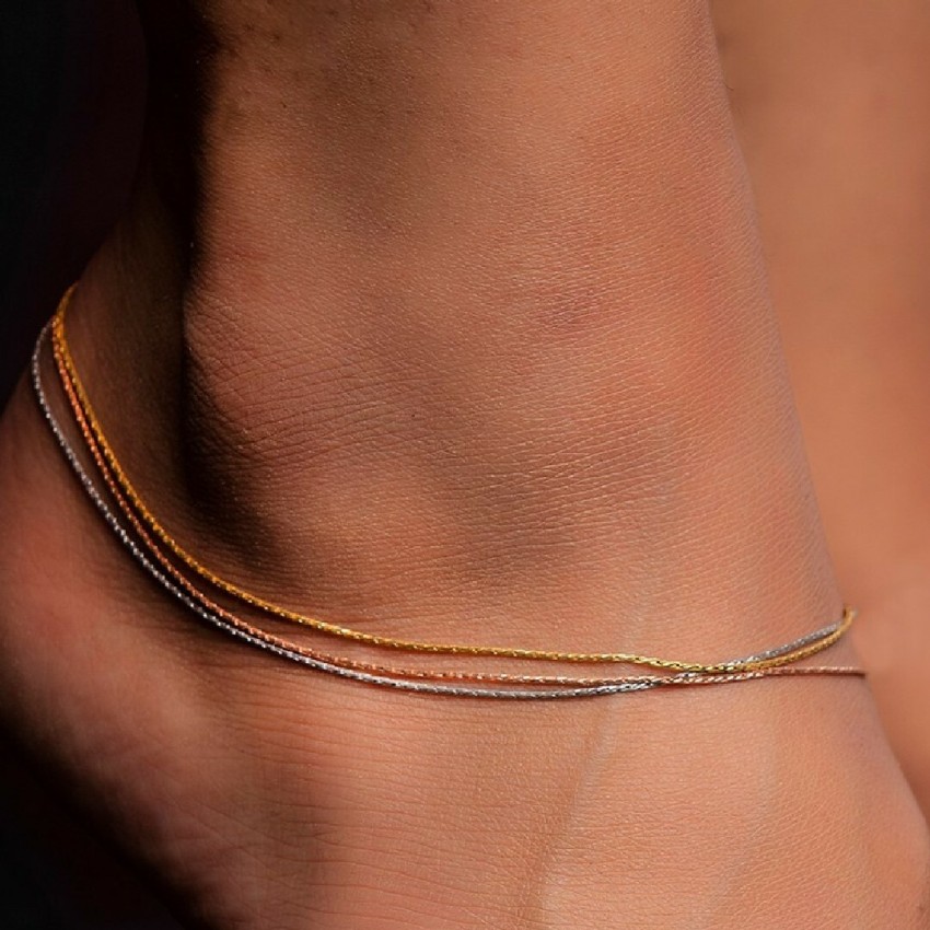 Buy Wholesale China Ankle Bracelets For Women 14k Gold Plated Dainty  Layered Cz Initial Anklets Set Summer Jewelry Gift  Anklets at USD 192   Global Sources