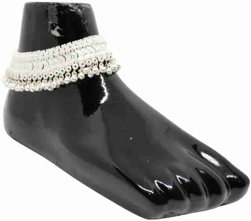Grt silver store leg chain