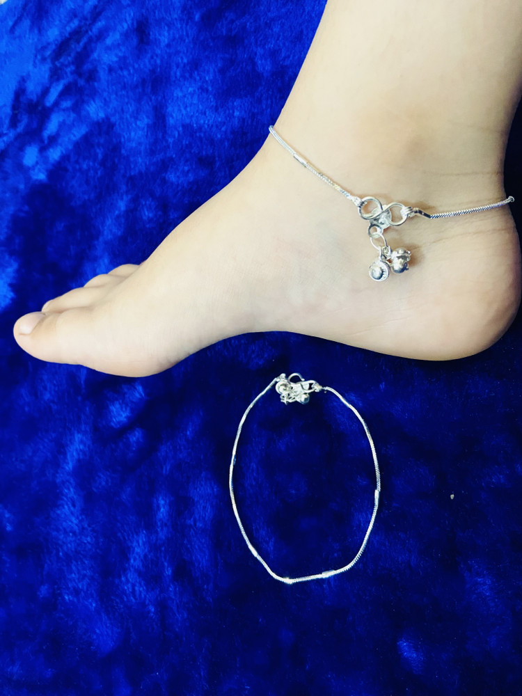 Nyla Brass Silver Plated Stylish Anklets Kolusu Silver Ghungroo Payal for Women Alloy Anklet Price in India Buy Nyla Brass Silver Plated Stylish Anklets Kolusu Silver Ghungroo Payal for