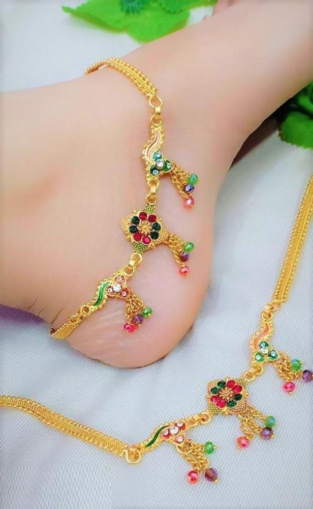 Indian foot sales jewelry anklets