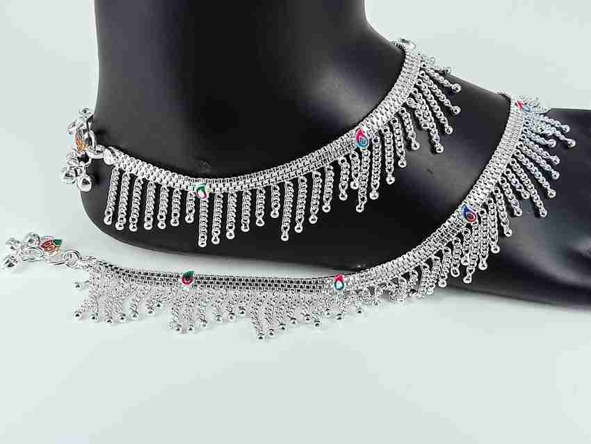 Latest silver sales payal design 2019