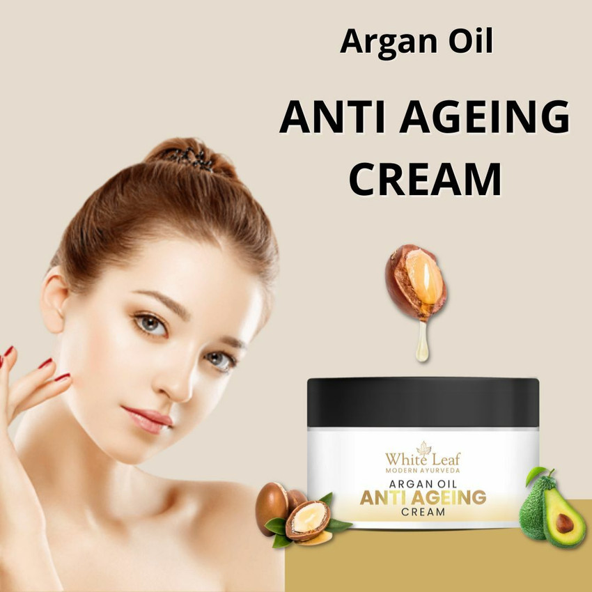 White Leaf Anti Aging Cream For Mature Oily Skin Reduces Wrinkles Fine Lines Age Spots Price in India Buy White Leaf Anti Aging Cream For Mature Oily Skin Reduces Wrinkles Fine Lines Age