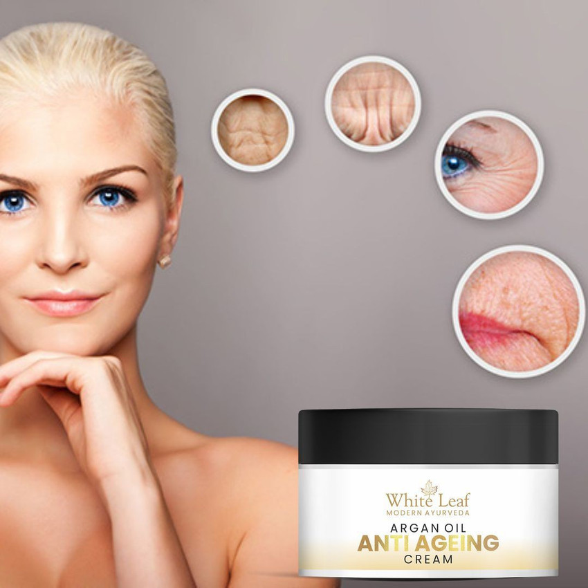Anti aging face cream top