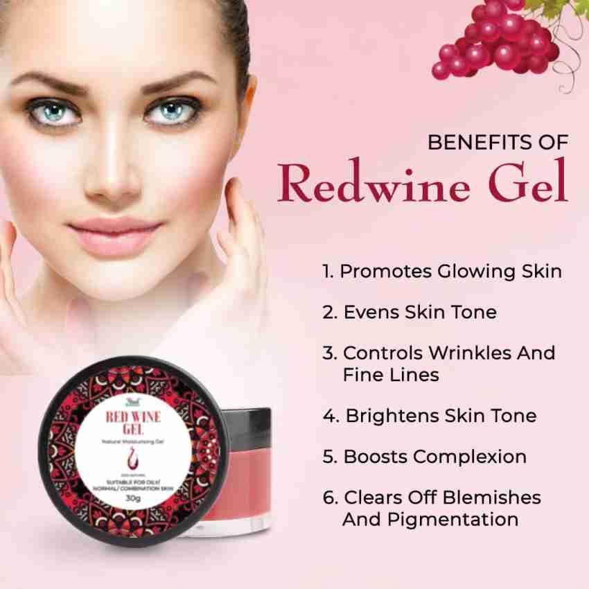 Araah Red Wine Gel With The Goodness Of Red Wine Buy Araah Red