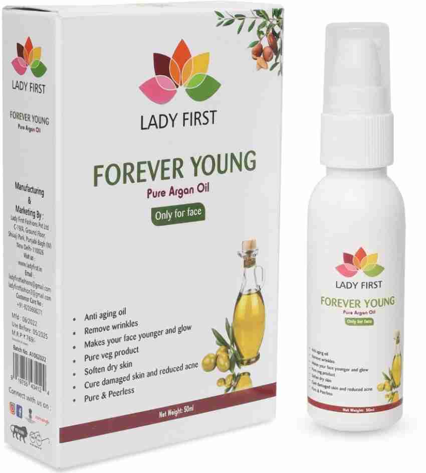 lady first FACE TREATMENT ANTI AGEING WRINKLES REMOVER ARGAN OIL