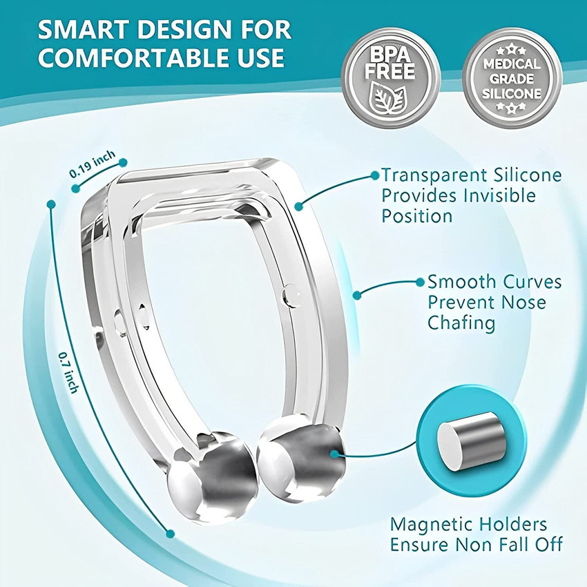 VOIISH Snore Nose Clip Snorning Anti snoring Device Price in India Buy VOIISH Snore Nose Clip Snorning Anti snoring Device online at Flipkart