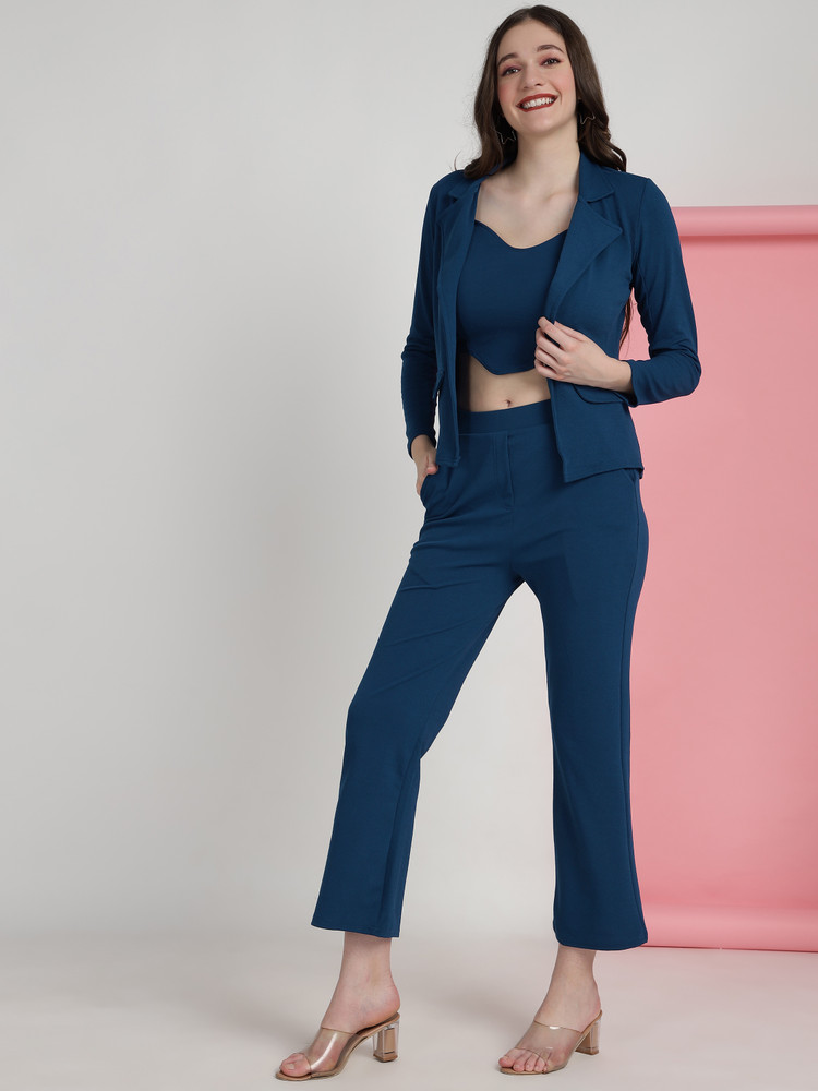 HARKHUDO Tunic Hot Pants Co ords Set with Jacket Price in India Buy HARKHUDO Tunic Hot Pants Co ords Set with Jacket online at Flipkart