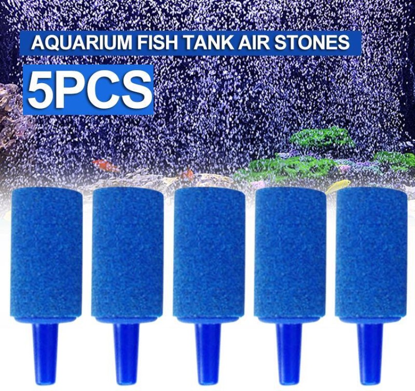 VAYINATO 1 Inch Blue Aquarium Fish Tank Bubble Air Stones For Air