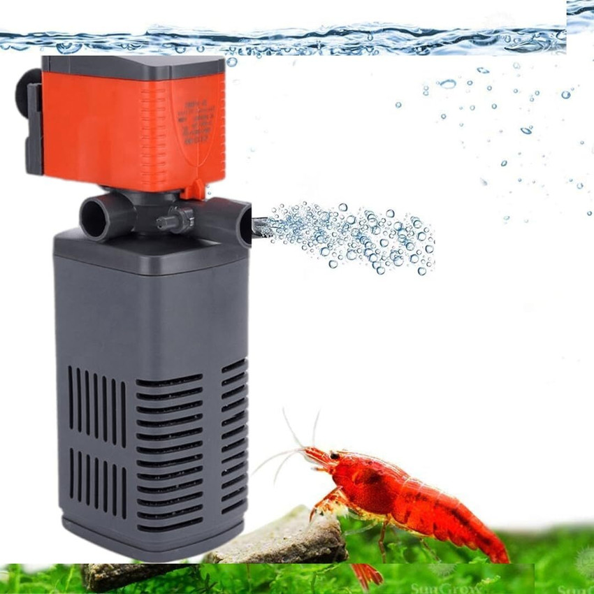 VAYINATO XL F080 3 in 1 Fish Tank Internal Filter 18W 800L H Fit For 2.5Ft Tank Power Aquarium Filter Price in India Buy VAYINATO XL F080 3 in 1 Fish
