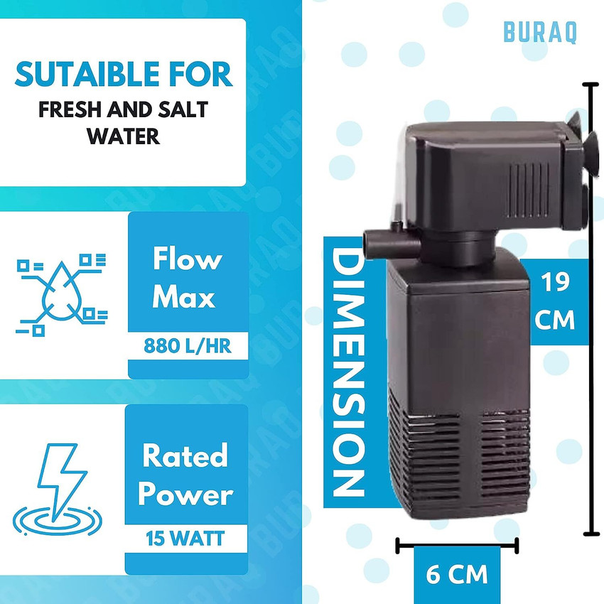 Fish bowl pump and filter kit clearance