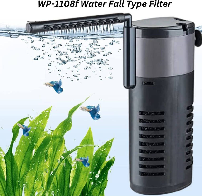 VAYINATO SOBO WP-1108F Waterfall Type Aquarium Fish Tank Filter, 5W, 200L/H  Power Aquarium Filter Price in India - Buy VAYINATO SOBO WP-1108F Waterfall  Type Aquarium Fish Tank Filter, 5W