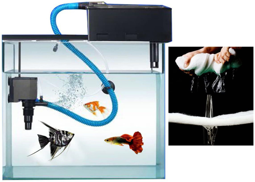VAYINATO Sobo WP 2880F Aquarium Top Filter with 1 Feet Sponge Power Aquarium Filter