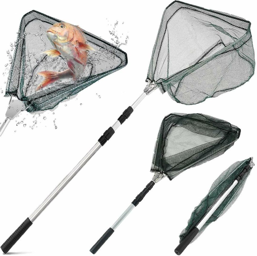 PROBEROS Fishing Net,Foldable 36-66 inch Telescopic Fishing