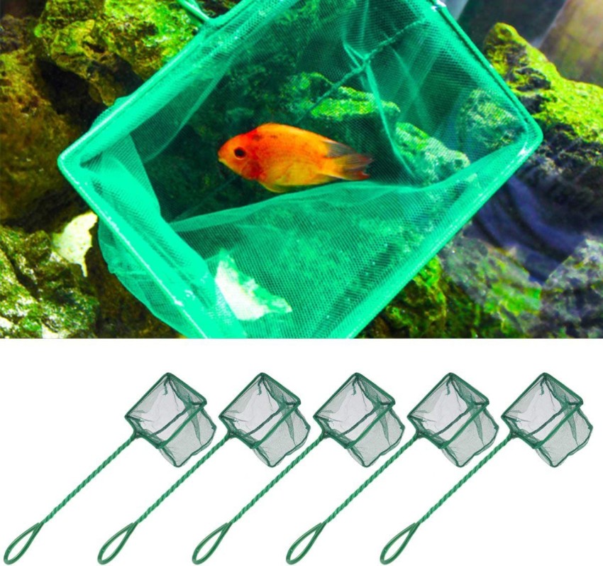 HOIVA (PACK OF 5) Lightweight Fish Net for Catching &Releasing Fish Net for Fish  Tank Aquarium Fish Net Price in India - Buy HOIVA (PACK OF 5) Lightweight Fish  Net for Catching