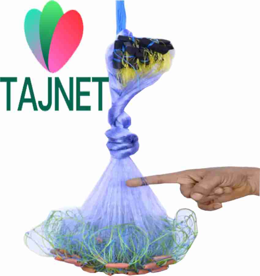 TAJNET GILLNET 1 FINGER 30MM,HEIGHT 5FEET,LENGHT 50 FT UPPER LENGHT 100FT,  DOWN Aquarium Fish Net Price in India - Buy TAJNET GILLNET 1 FINGER  30MM,HEIGHT 5FEET,LENGHT 50 FT UPPER LENGHT 100FT, DOWN