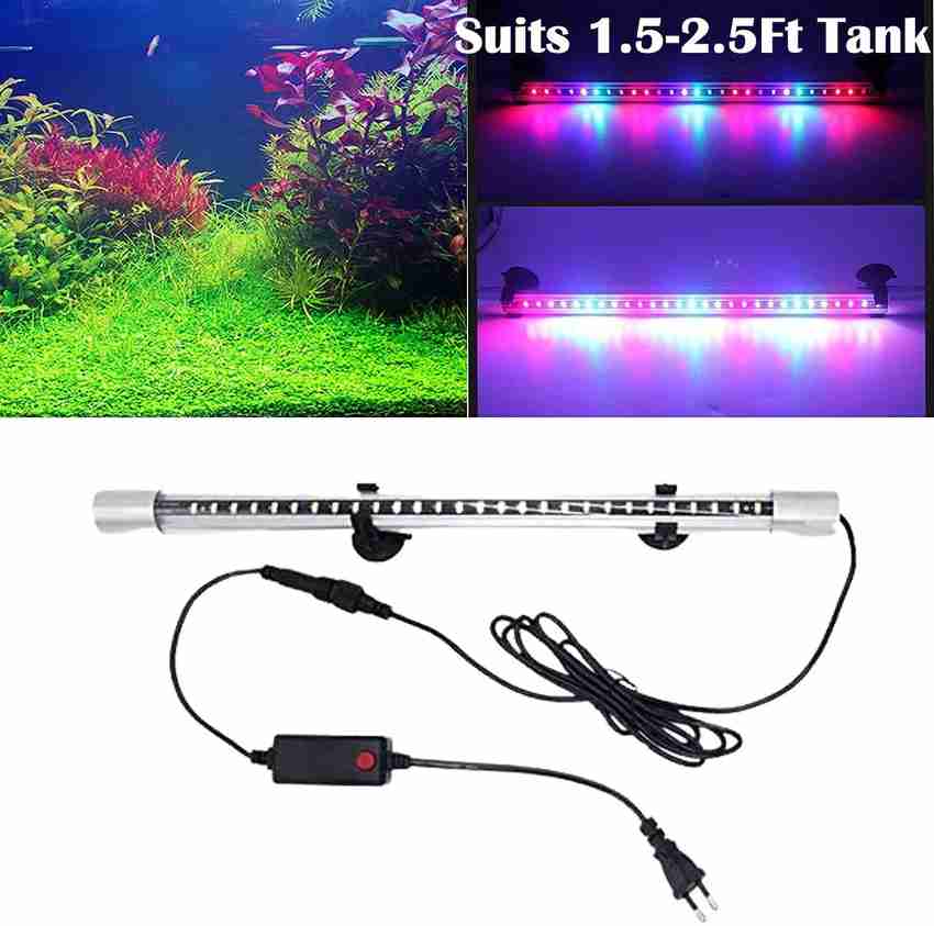 VAYINATO White Red Blue Green LED Aquarium Light Price in India