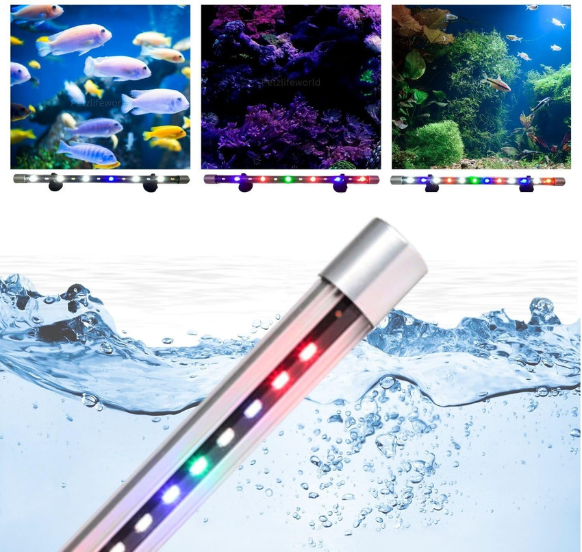 VAYINATO White Red Blue Green LED Aquarium Light Price in India Buy VAYINATO White Red Blue Green LED Aquarium Light online at Flipkart