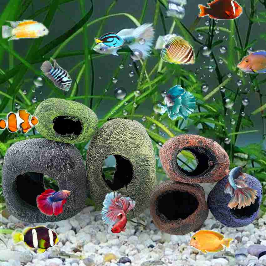 Jainsons Pet Products Fort on Cave Ornament for Aquarium