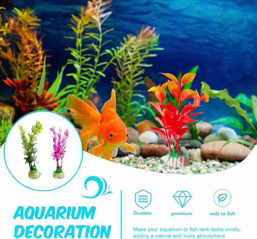 10PCS goldfish fish tank decoration Decorative Artificial Fish