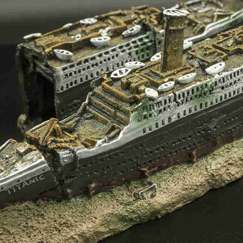 Titanic hotsell aquarium ornament