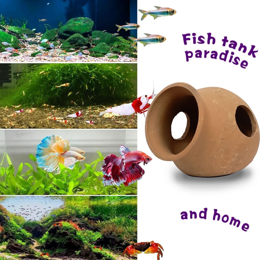 Fish Tank Decoration, Fish House Aquarium, Aquarium Decoration