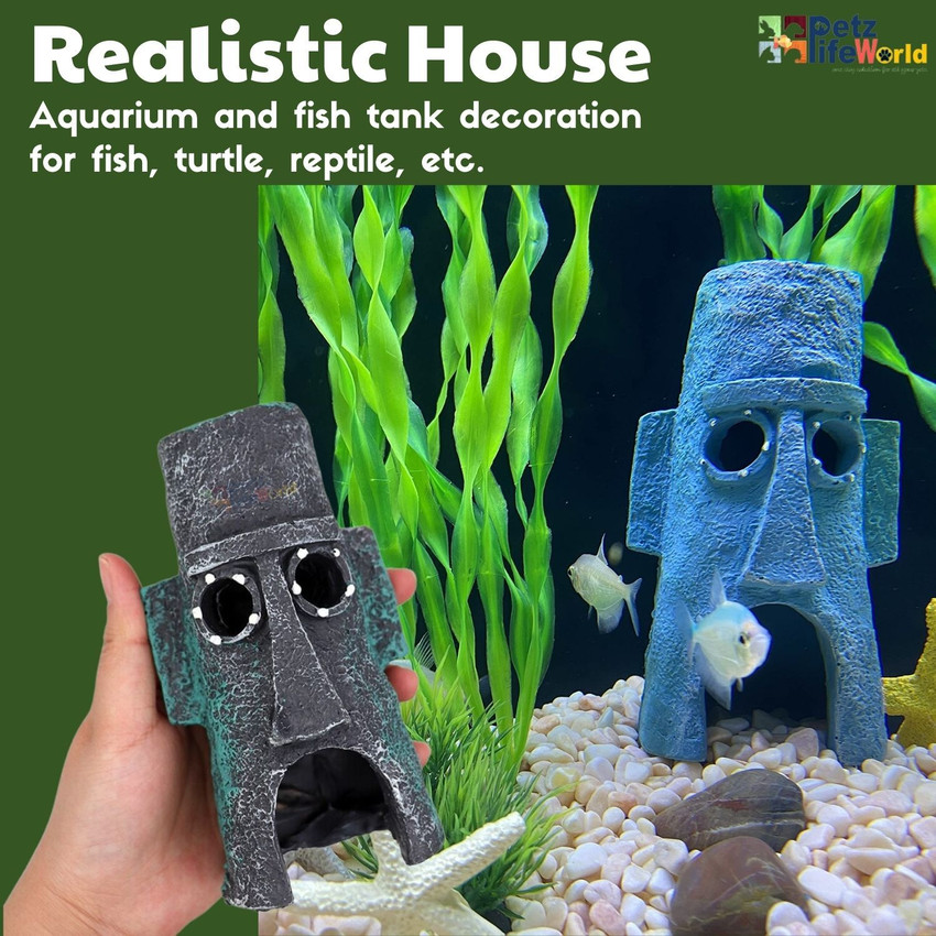 Squidward aquarium ornament on sale