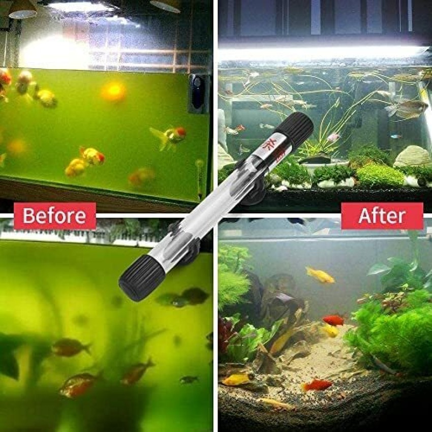 VAYINATO YEE- 7W Aquarium UV Light, UV Sterilizer, Algae Remover for Aquarium  Aquarium Tool Price in India - Buy VAYINATO YEE- 7W Aquarium UV Light, UV  Sterilizer