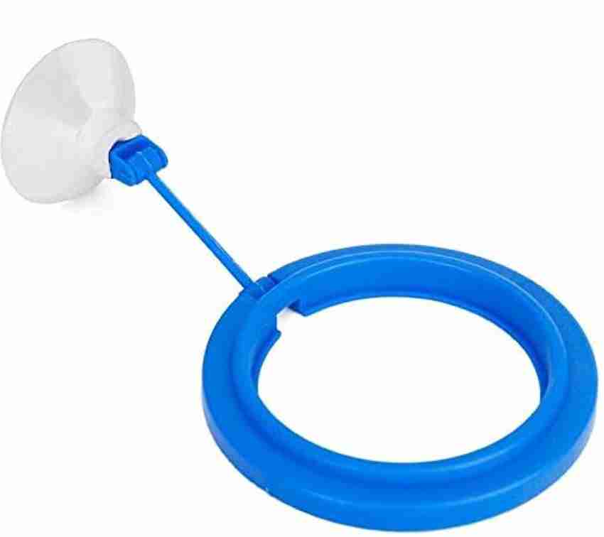 VAYINATO Round Shape Floating Fish Feeding Ring with Suction Cup
