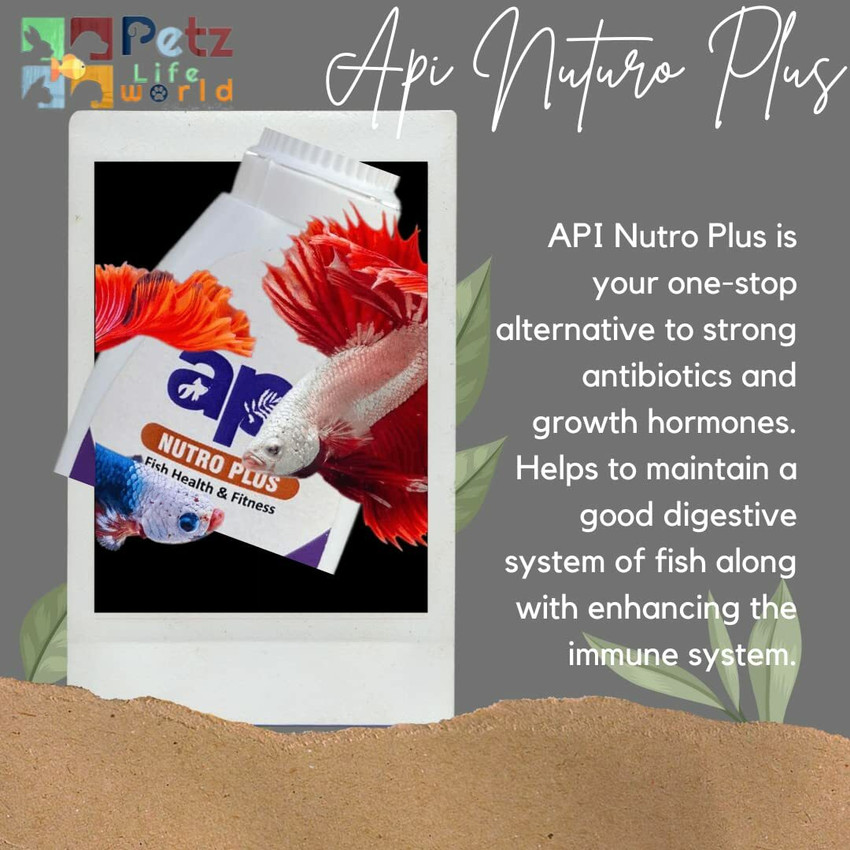 VAYINATO API Nutro Plus 20ML Pack of 2 For Fish Health