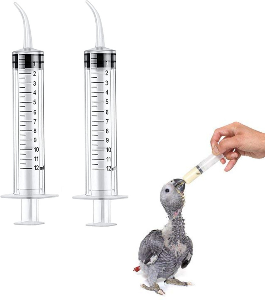 Hand feeding syringe for birds discount