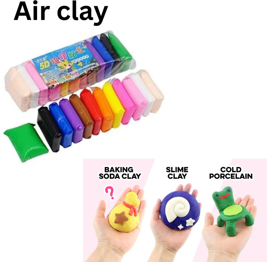 Ease Magic Clay With 12 Colors Air Dry Clay for Kids with Clay