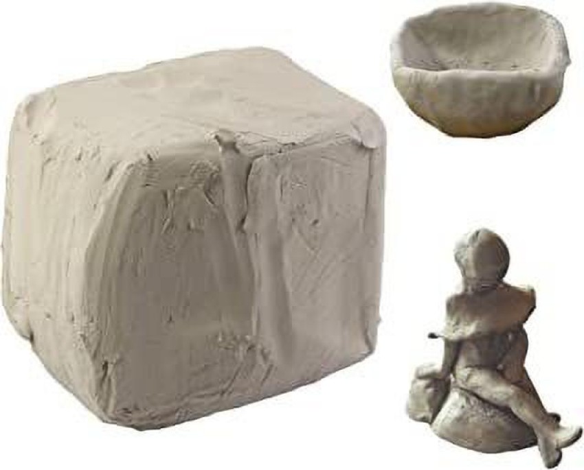 EasyCraft Terracotta/Natural/Shadu/Modelling Clay Art Clay GREY Art Clay  Price in India - Buy EasyCraft Terracotta/Natural/Shadu/Modelling Clay Art  Clay GREY Art Clay online at