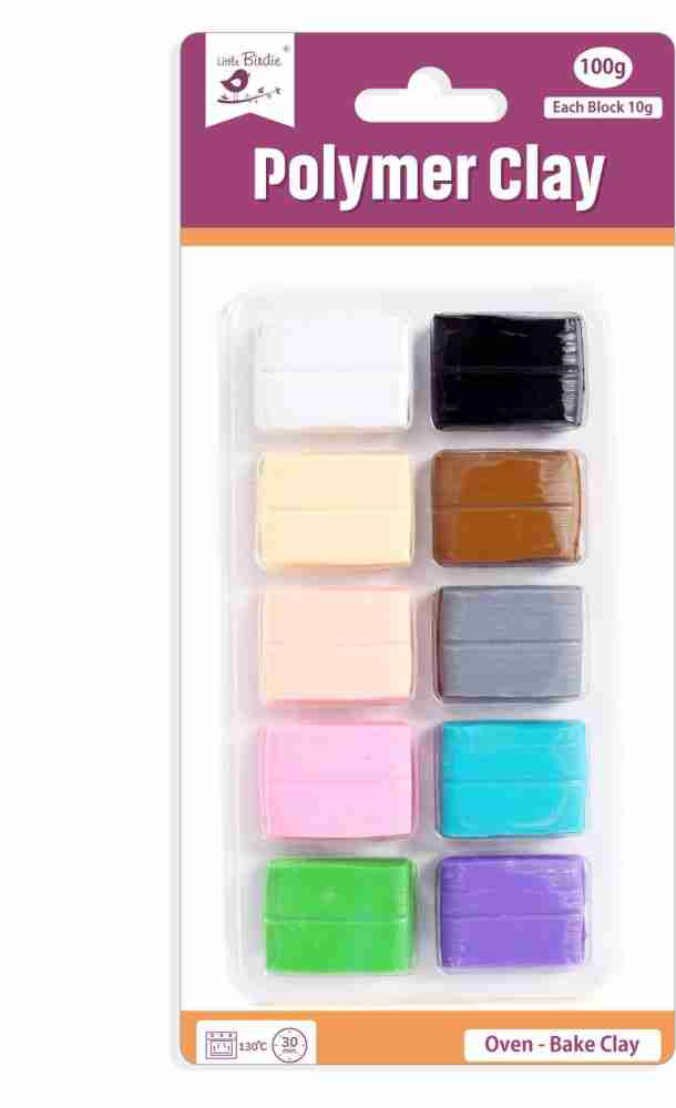 Buy FRKB Make n Bake Polymer Clay 10 Pc Online at Best Prices in