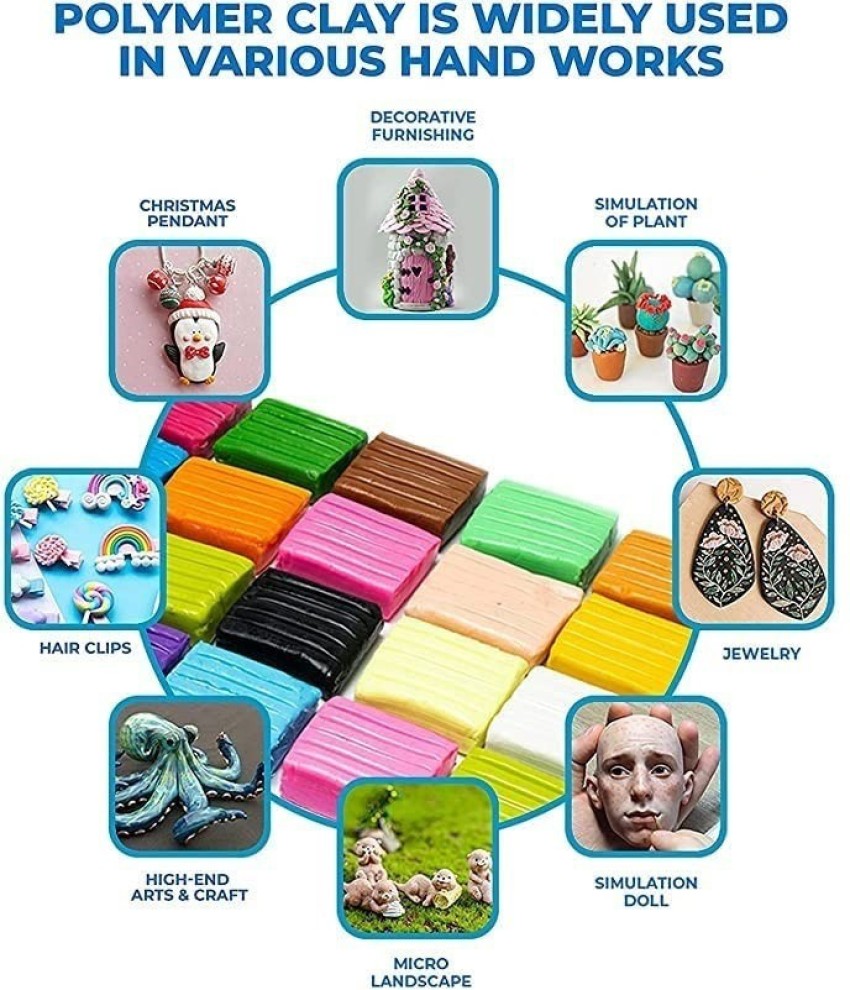 Buy The Polymer Clay Techniques: Discover The Wealth Of Polymer Clay: Polymer  Clay Kids Craft Book Online at Low Prices in India