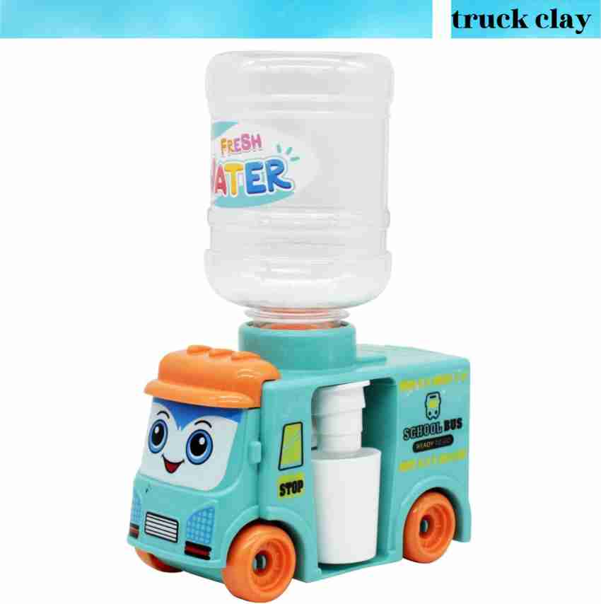 Extraposh Bus Mini Water Dispenser Toy for Kids Boys and Girls